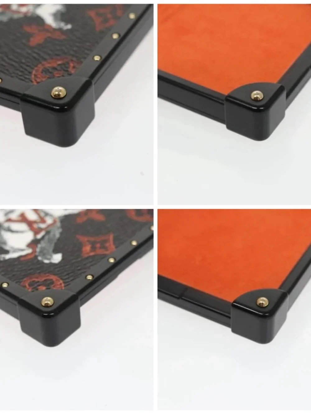 LOUIS VUITTON Transformed Monogram Cat iphone X Eye Trunk M63891 LV Auth 87378